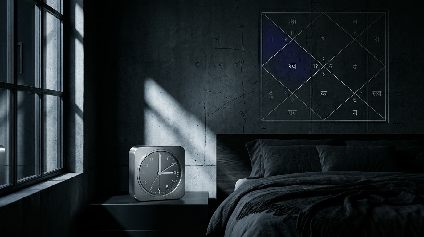 Waking Up Between 3 AM and 5 AM? What Your 12th House and Moon Sign Say About Your Insomnia