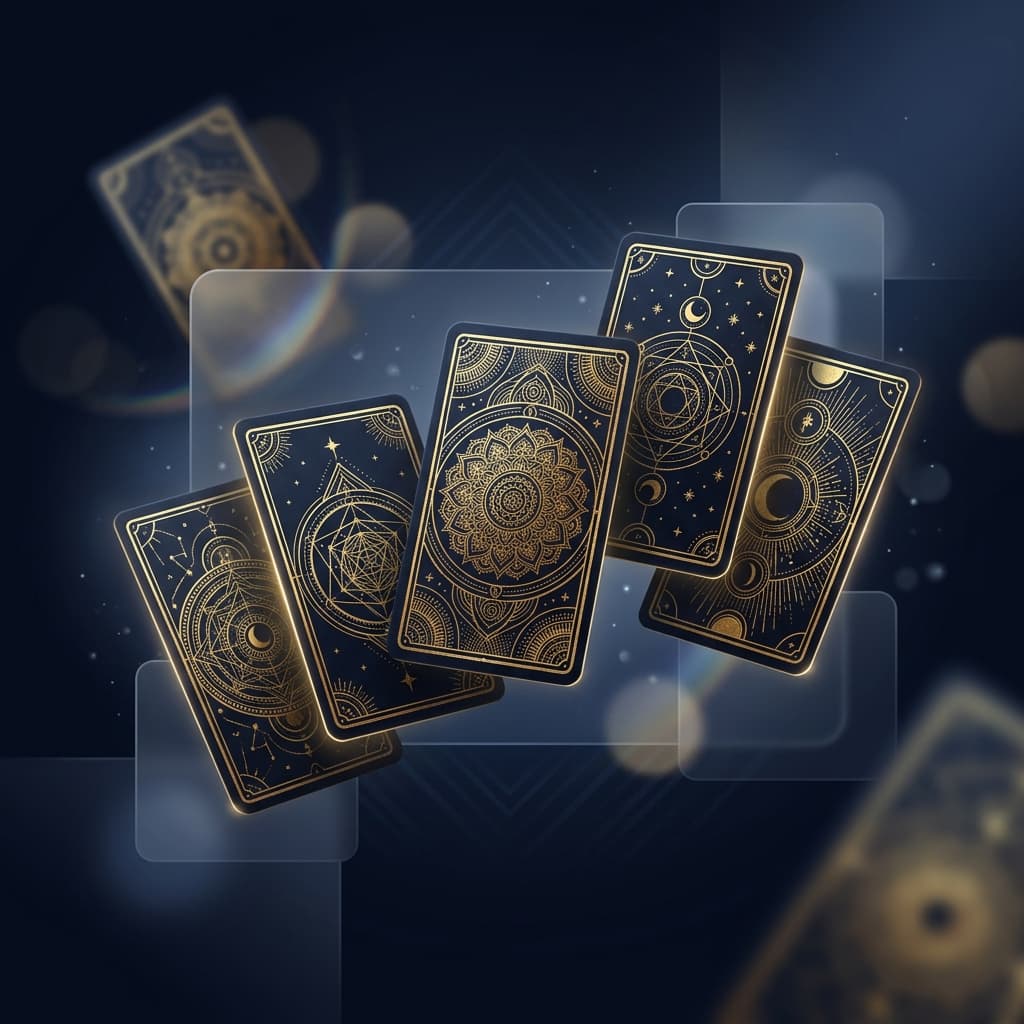 Best Tarot Card Reading Online Illustration