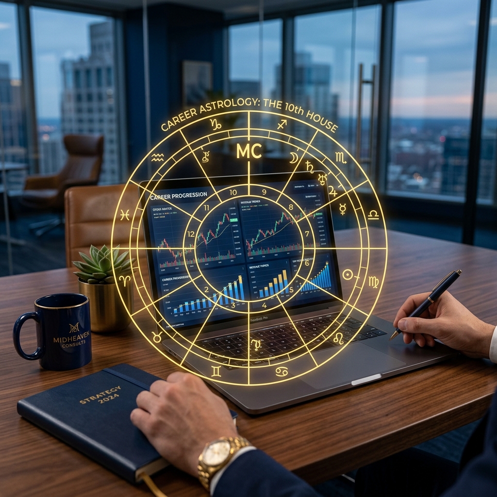 What 10th house career astrology says about your job success