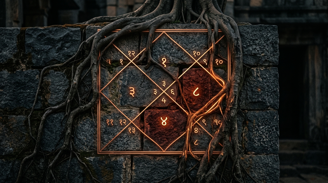 Healing the Family Line: How the 4th and 8th Houses Reveal Generational Trauma and Karmic Debts