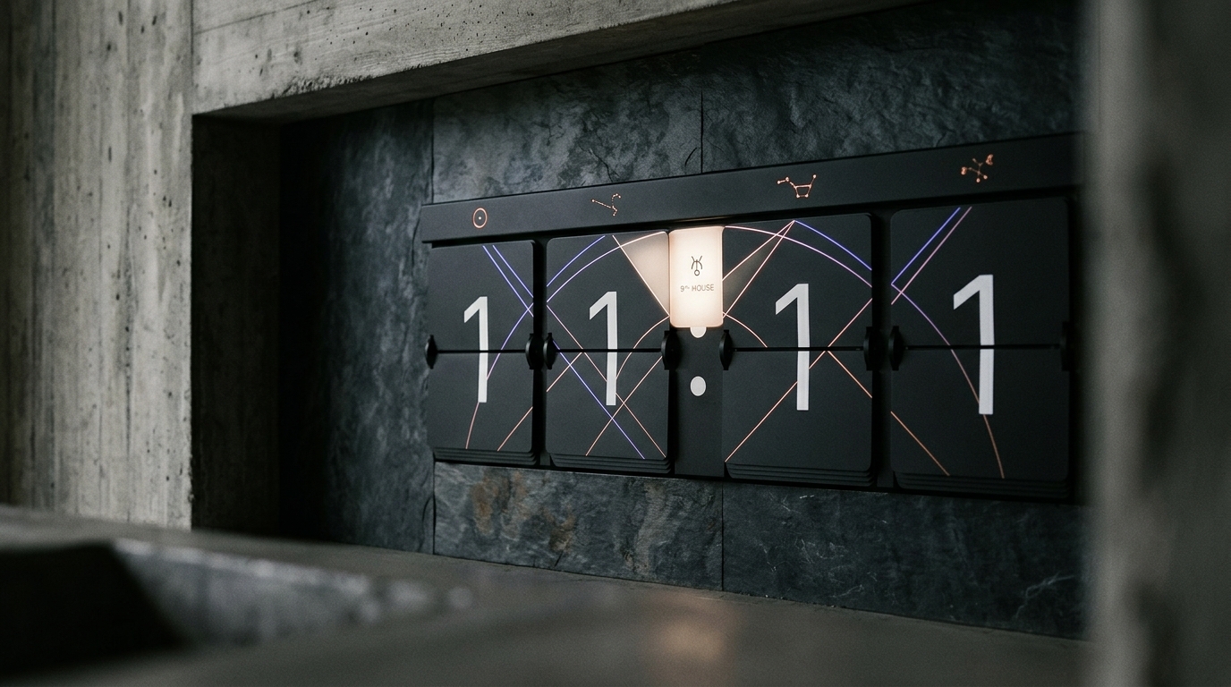 Seeing 111, 222, or 333 Everywhere? How Uranus and the 9th House Connect You to Cosmic Guidance