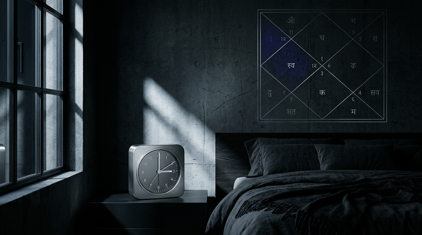 Waking Up Between 3 AM and 5 AM? What Your 12th House and Moon Sign Say About Your Insomnia